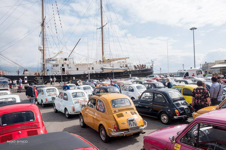 A Gaeta il Primo Fiat 500 World Wide Meeting, il raduno mondiale “diffuso”