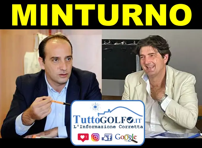 Gerardo Stefanelli e Pino D'Amici MINTURNO ballottaggio