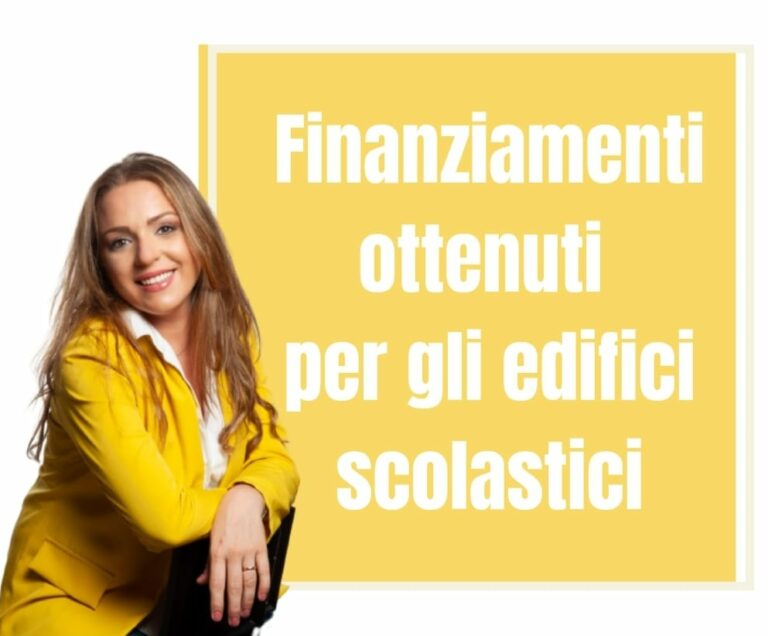 Minturno: Elisa Venturo elenca i finanziamenti ottenuti nel comparto scuola euro 2.887.400