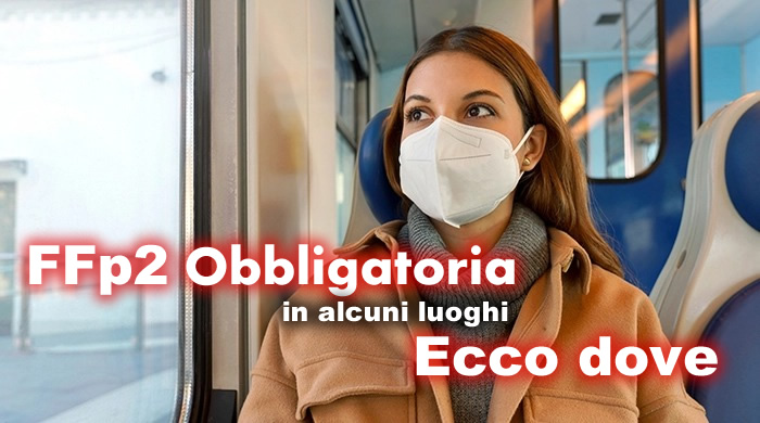 FFp2 resta obbligatoria in alcuni luoghi. Ecco dove