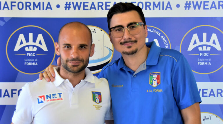 Formia: Paolo Cozzuto nuovo vicepresidente dell’Associazione Italiana Arbitri 