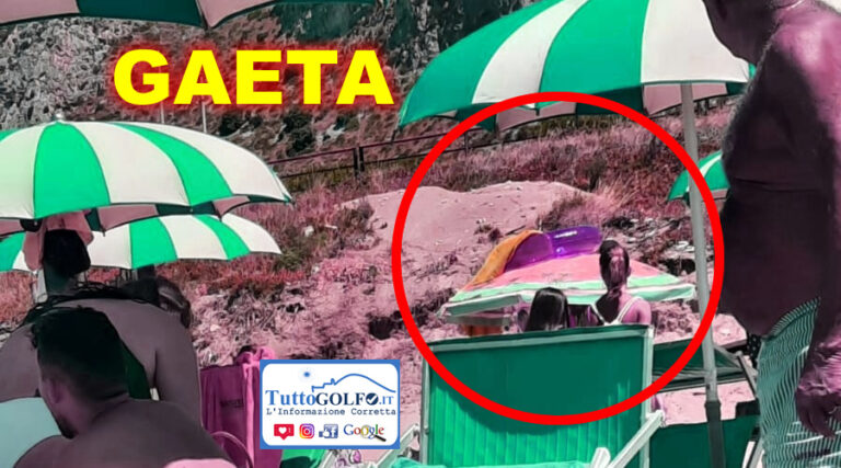 Gaeta: Spiaggia libera in via di estinzione a Sant’Agostino