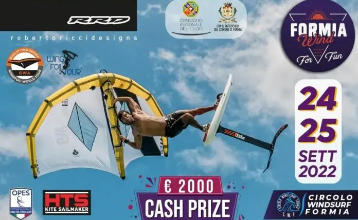 formia wind vindicio Wingfoil Tour