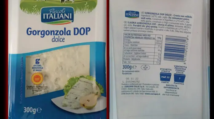 gorgonzola listeria possibile presenza