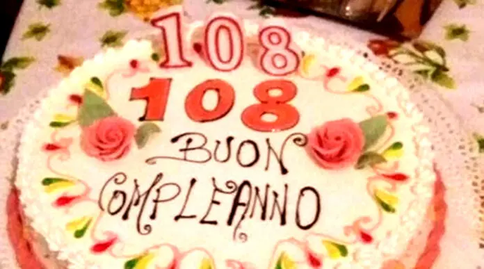 108 anni formia nonna giuseppina treglia