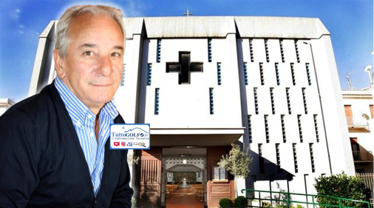 Scauri: L’artista Gino Serra dona alla Chiesa un’opera che raffigura il martirio di Sant’Albina