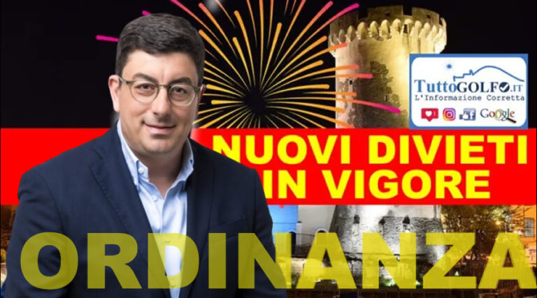 Formia, ordinanza di Capodanno