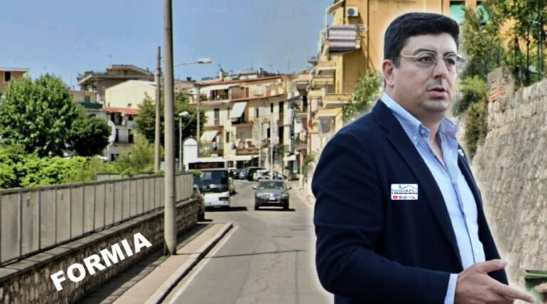 Formia, manutenzione straordinaria in via Pasquale Testa