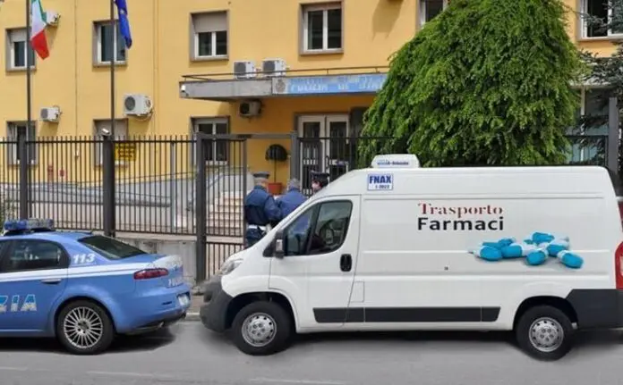 TRASPORTO FARMACI POLIZIA