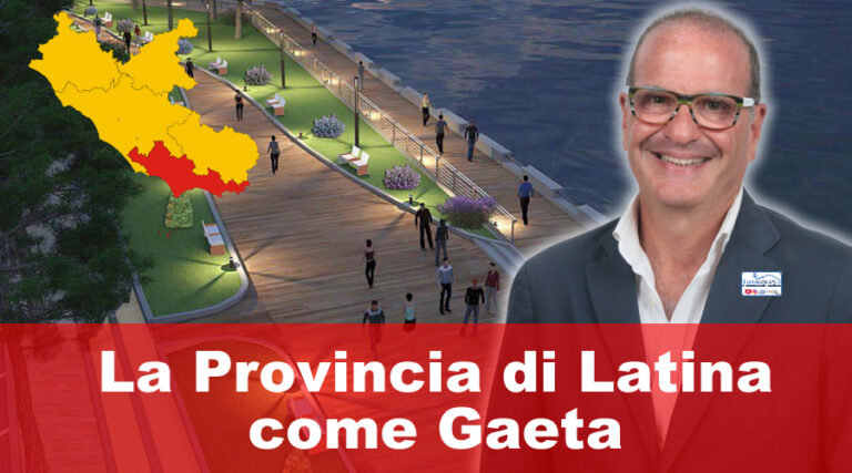 Mitrano: la Provincia di Latina come Gaeta