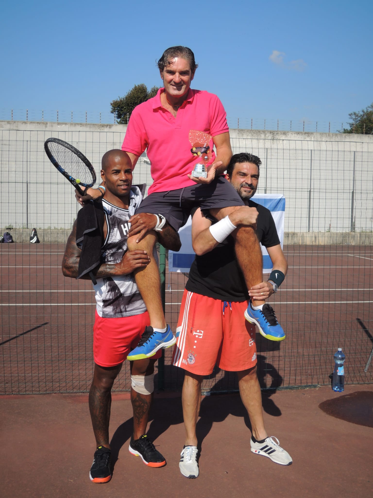 Vincita del premio UISP nel tennis di squadra e singolo