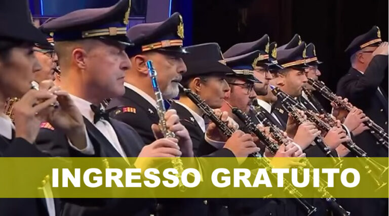 Il 10 settembre a Minturnae il concerto della Banda Musicale dell’Aeronautica Militare