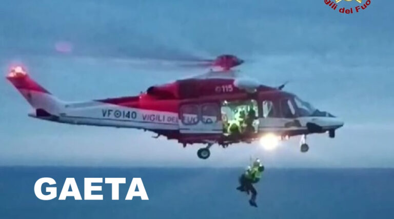 Gaeta, salvati due giovani rocciatori presso la Montagna Spaccata