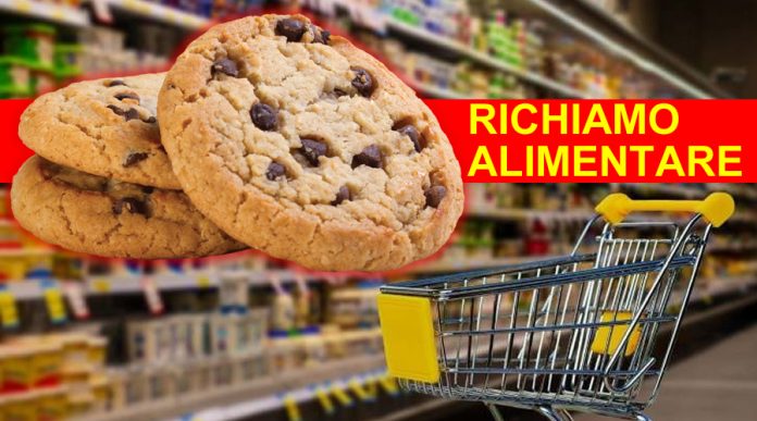 cookies BISCOTTI richiamo alimentare
