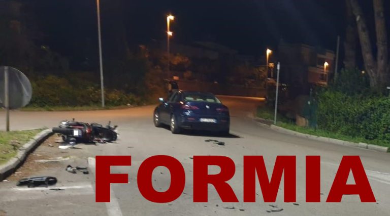 Formia, incidente alla Canzatora: due ragazzi al Pronto soccorso