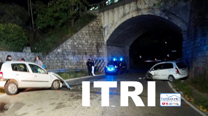ITRI INCIDENTE STRADALE GALLERIA