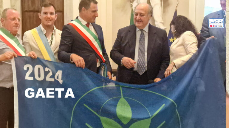 Gaeta tris di bandiere: dopo quella blu e quella verde arriva la bandiera spighe verdi