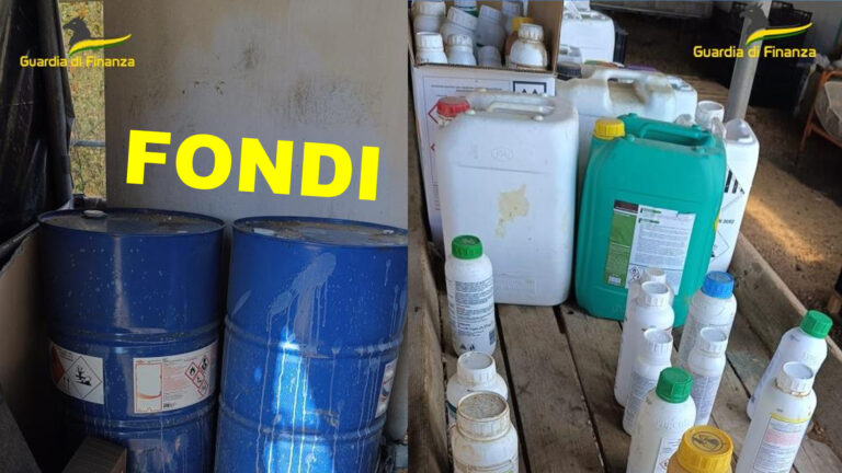Fondi, contrasto al lavoro in nero e fitofarmaci pericolosi non autorizzati: nei guai due cooperative agricole