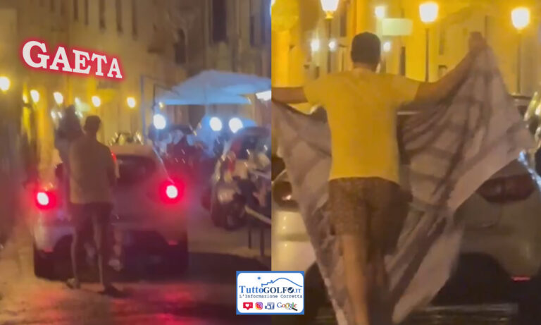 GAETA: ZTL, BECCATO A COPRIRE CON UN TELO LA PARTE POSTERIORE DI UN’AUTO IN TRANSITO