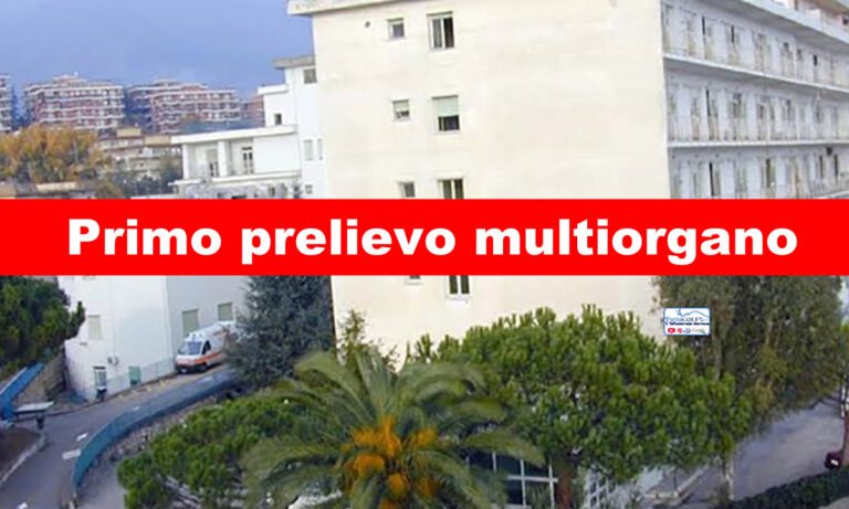 Primo prelievo multiorgano presso l’Ospedale Dono Svizzero di Formia