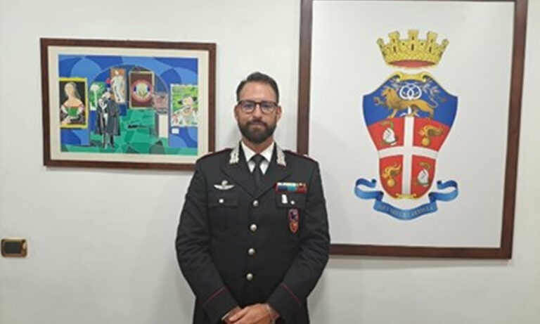Trasferito il Tenente Alessandro Tolo, Comandante del Nucleo Operativo e Radiomobile della Compagnia di Formia
