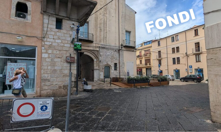 Fondi, Area pedonale di Piazza Duomo: dopo la sperimentazione la regolamentazione definitiva
