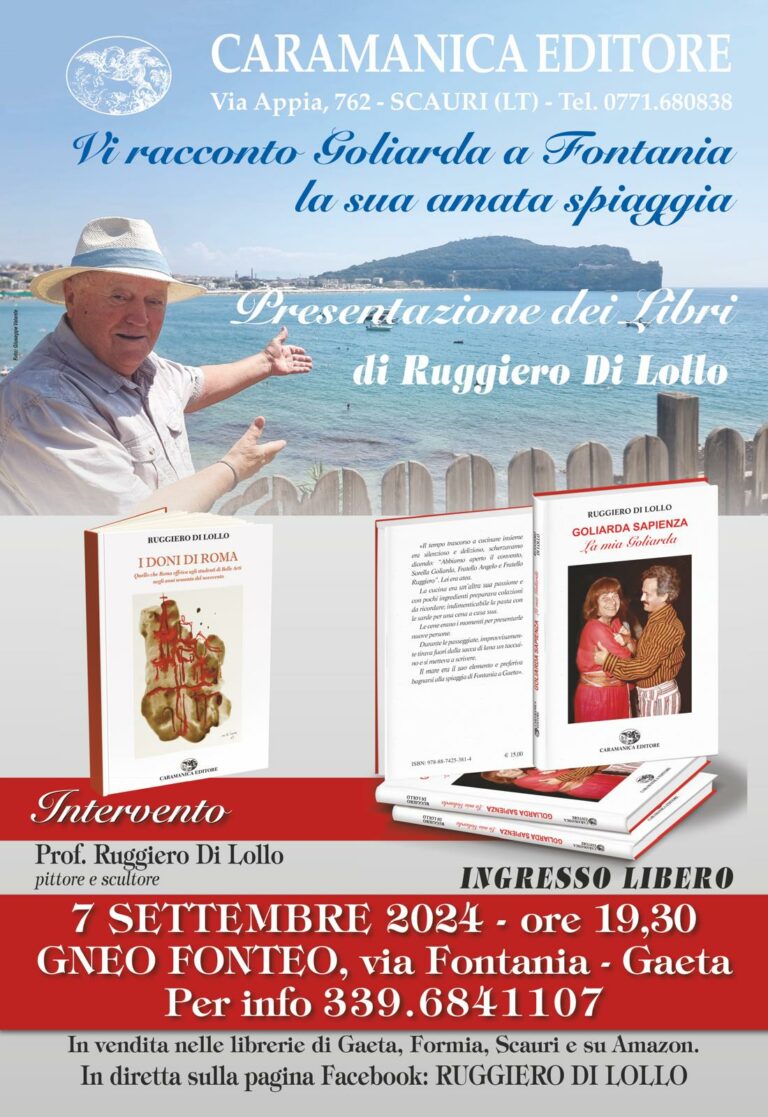 Presentazione dei libri “Goliarda Sapienza. La mia Goliarda” e de “I doni di Roma”