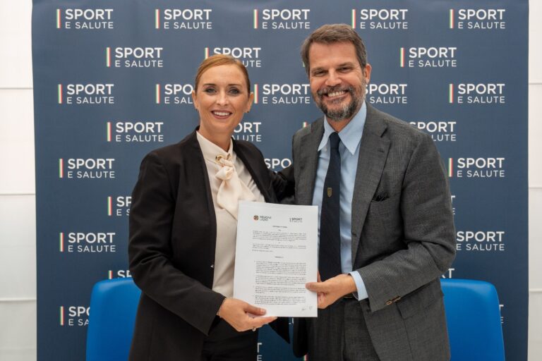 REGIONE LAZIO E SPORT E SALUTE INSIEME PER INCENTIVARE LA PRATICA SPORTIVA