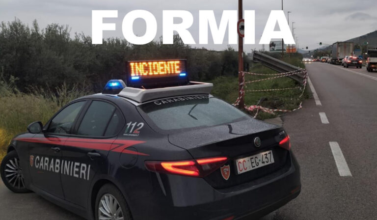 Formia, Incidente stradale – Muore una donna 63enne romena: denunciato statunitense per omicidio stradale e omissione di soccorso