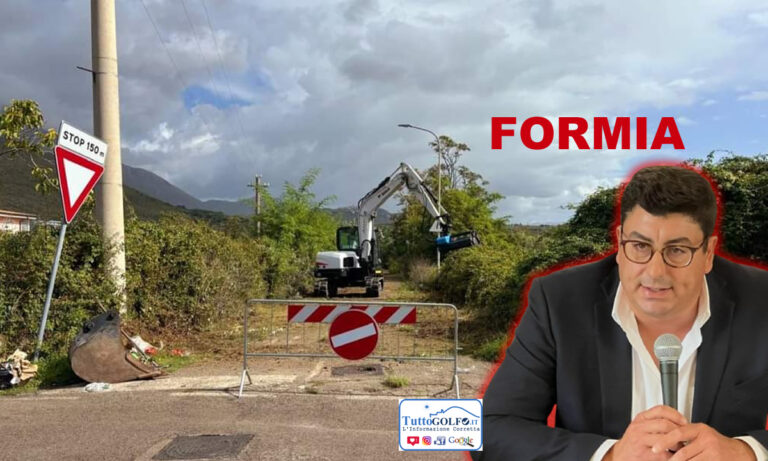 Formia, viabilità – 420mila euro per sistemare via Sparanise. Partiti i lavori