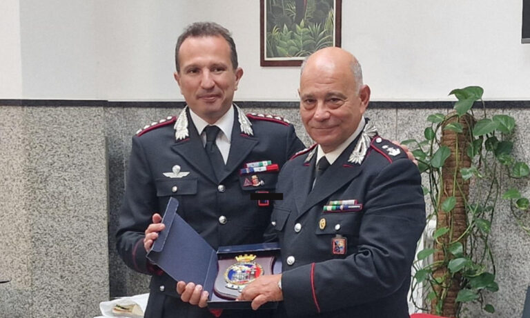 Congedato per raggiunti limiti d’età, il Ten. Col. MEOLA Michele