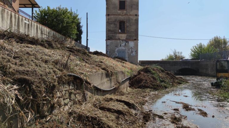 Le immagini del Torrente Pontone di Formia scattate da un segnalatore