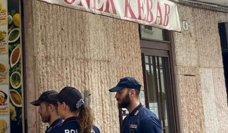 Minacce e danneggiamento in danno dell’esercente di un Kebab. Tre i presunti autori denunciati