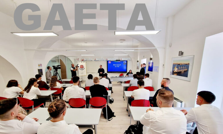 Gaeta, in chiusura i bandi per i Corsi di gratuiti di alta formazione ITS Academy Caboto