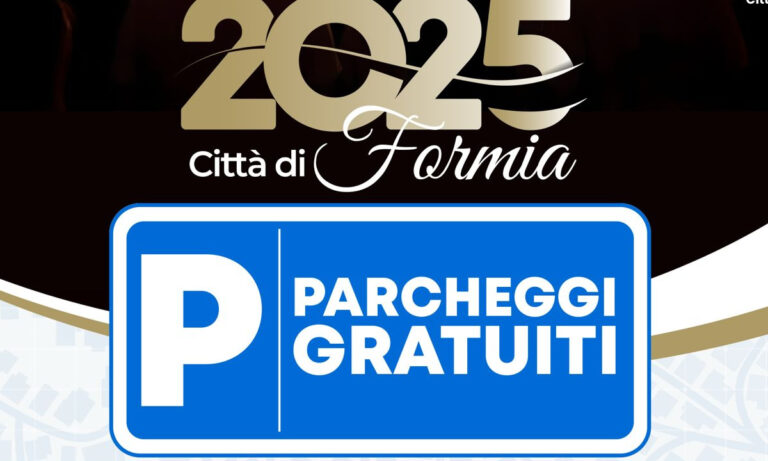 Capodanno a Formia: aree di parcheggio e bus navetta gratuito da via Olivastro Spaventola (Mercato nuovo) a Piazza Risorgimento
