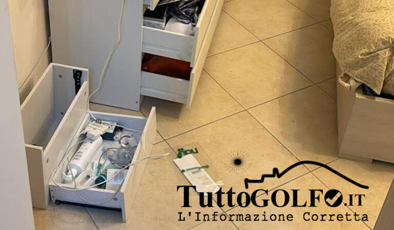 Formia, ladri in azione in via Rubino. La segnalazione