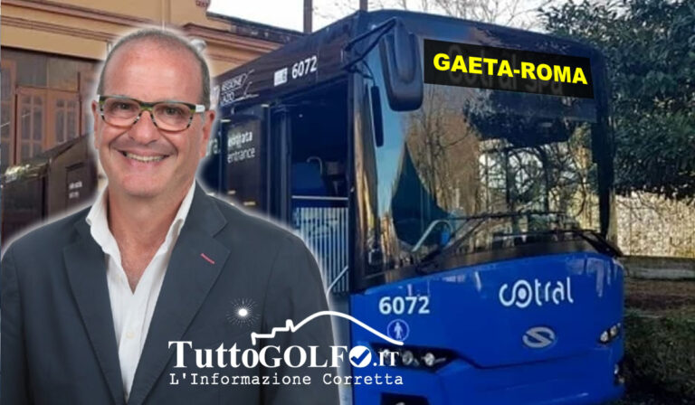 Cotral,”Gaeta / Roma Anagnina”, da lunedì 10 febbraio al via la nuova corsa bus quotidiana. Tutte le fermate