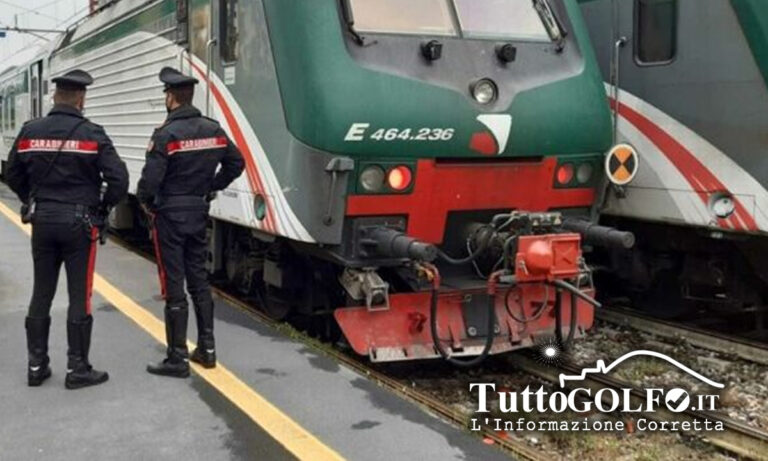 Minaccia di lanciarsi sui binari sulla tratta Roma Napoli. I Carabinieri salvano l’uomo e la circolazione ferroviaria