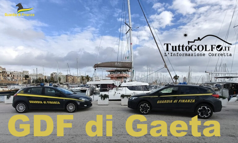 La Guardia di Finanza di Gaeta ha sequestrato 5 imbarcazioni dal valore complessivo di 2 Milioni di euro
