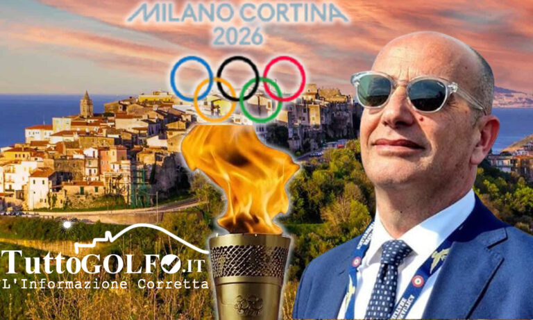 La Fiamma Olimpica torna a illuminare Minturno: tappa nel Centro storico verso i XXV Giochi Olimpici Invernali di Milano Cortina 2026