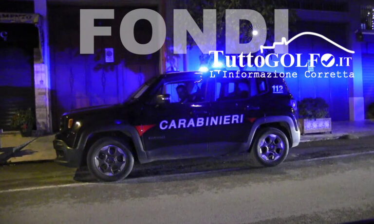 Fondi, riciclaggio: denunciato un 46enne dai Carabinieri