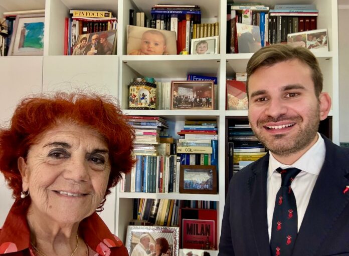 Matteo Marcaccio e Valeria Fedeli