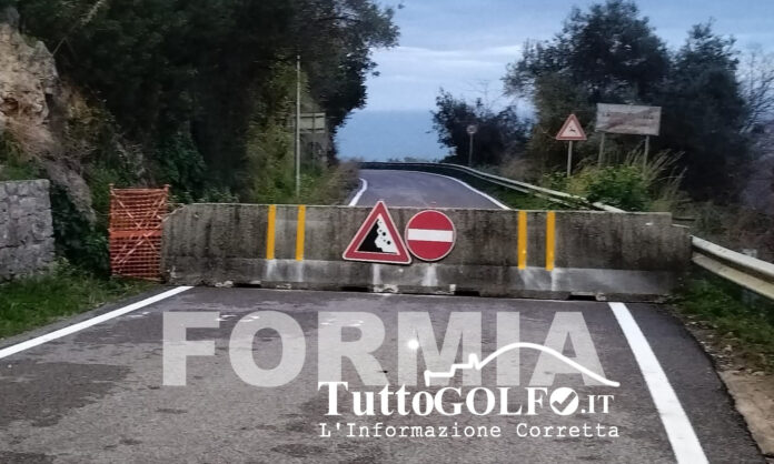 CASTELLONORATO PENITRO STRADA CHIUSA FORMIA