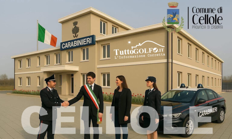 A Cellole la nuova Caserma dei Carabinieri