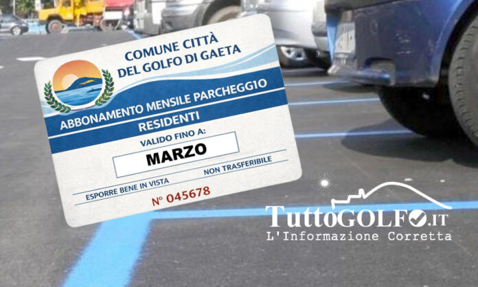 parcheggio golfo di gaeta città del golfo