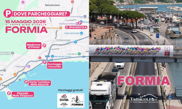 PARCHEGGIO FORMIA GIRO D'ITALIA
