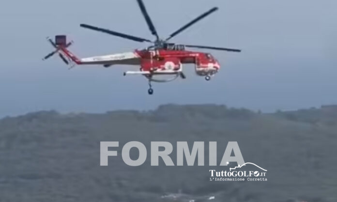 incendio formia castellonorato