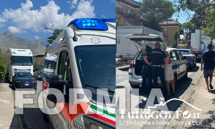 incidente formia
